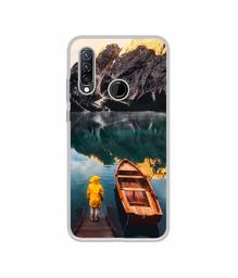 Amazon Brand - Solimo Designer Lake View UV Printed Soft Back Case Mobile Cover for Lenovo K10 Plus