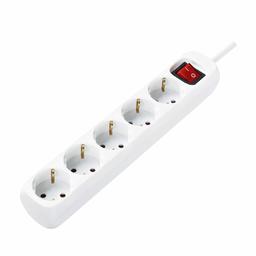 AmazonBasics 5 Socket 2 Metre Extension Lead with Power switch