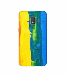 Amazon Brand - Solimo Designer Multicolor Line Color On Canvas 3D Printed Hard Back Case Mobile Cover for Samsung Galaxy J2 Core