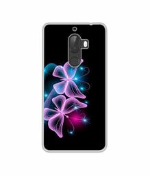 Amazon Brand - Solimo Designer Butterflies Neon Light UV Printed Soft Back Case Mobile Cover for 10.or G