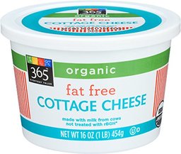 365 Everyday Value, Organic Fat Free Cottage Cheese, 16 oz