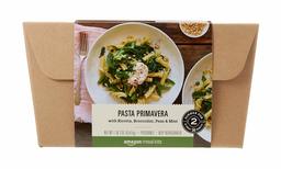 Amazon Meal Kits, Pasta Primavera with Ricotta, Broccolini, Peas & Mint, Serves 2