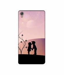 Amazon Brand - Solimo Designer Kiss-ing Couple 3D Printed Hard Back Case Mobile Cover for Sony Xperia Z3