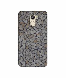 Amazon Brand - Solimo Designer Marble Pices 3D Printed Hard Back Case Mobile Cover for Gionee X1