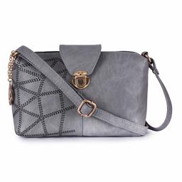 Nia & Nicole Women's Sling Bag (Grey)