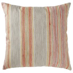 Amazon Brand – Rivet Bohemian Stripe Decorative Pillow, 17