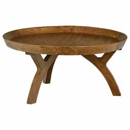 Amazon Brand – Stone & Beam Mid-Century Round Coffee Table, 38.98