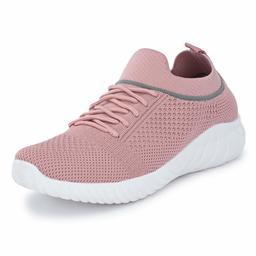 Flavia Women's Running Shoes (36 EU) (5 US) (F/HD00371/PNKGRY_Pink/Grey_4 UK)