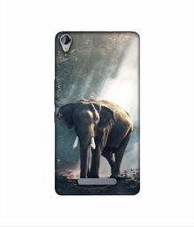 Amazon Brand - Solimo Designer Elephant 3D Printed Hard Back Case Mobile Cover for Micromax Canvas Juice 3Plus Q394