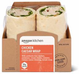 Amazon Kitchen, Chicken Caesar Wrap, 9.3 oz