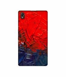 Amazon Brand - Solimo Designer Red Wax Color 3D Printed Hard Back Case Mobile Cover for Sony Xperia Z1 L39H