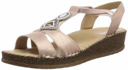 Jenny Marrakesch 2217732 Sandalias con Tira Vertical, (Puder 06), 37 EU