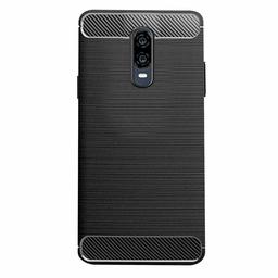 Amazon Brand - Solimo Protective Mobile Cover (Soft & Flexible Back Case) for OnePlus 7 (Black)