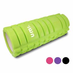 UMI. par Amazon - Mousse Roller Fitness Massage Roller Mousse pour Massage Musculaire Yoga Crossfit Sport Vert