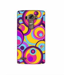 Amazon Brand - Solimo Designer Multicolor Circle 3D Printed Hard Back Case Mobile Cover for LG G4 Stylus