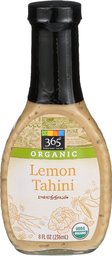 365 EVERYDAY VALUE Organic Lemon Tahini Dressing, 8 FZ