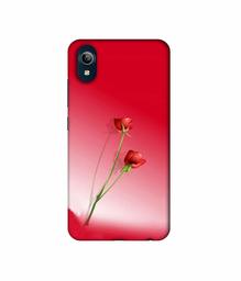 Amazon Brand - Solimo Designer Red Roses 3D Printed Hard Back Case Mobile Cover for Vivo Y91i