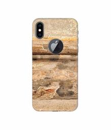 Amazon Brand - Solimo Designer Rushed Marble 3D Printed Hard Back Case Mobile Cover for Apple iPhone Xs Max (Logo Cut)