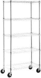 Amazon Basics Unit Shelf with Wheels