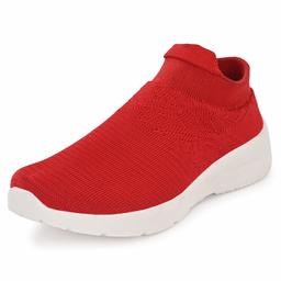 ELISE Women's Red Running Shoes-7 UK (40 EU) (8 US) (ES-S20-001)