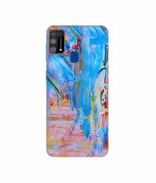 Amazon Brand - Solimo Designer Light Multicolor Canvas 3D Printed Hard Back Case Mobile Cover for Samsung Galaxy M31