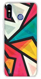 Amazon Brand - Solimo Designer Multicolor Star Pattern Printed Soft Back Case Mobile Cover for Tecno Spark Go Plus