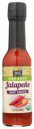 365 Everyday Value, Organic Jalapeño Hot Sauce, 5 fl oz