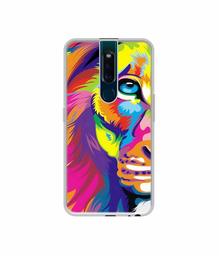 Amazon Brand - Solimo Designer Funny Cat Pattern Print UV Printed Soft Back Case Mobile Cover for Oppo F11 Pro