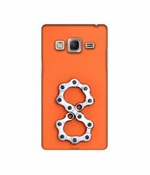 Amazon Brand - Solimo Designer Number Eight 3D Printed Hard Back Case Mobile Cover for Samsung Z3