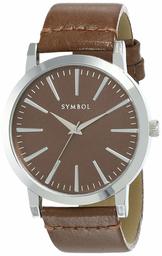 Amazon Brand - Symbol Men's Analog Brown Dial Watch