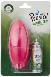 Amazon Brand - Presto! One Touch Air Freshener, Jasmine Dew, 12ml