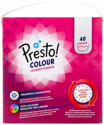 Marque Amazon- Presto! Lessive en poudre Couleurs, 120 Lavages (3 packs de 40 lavages)