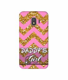 Amazon Brand - Solimo Designer Daddy's Girl 3D Printed Hard Back Case Mobile Cover for Samsung Galaxy J2 Core