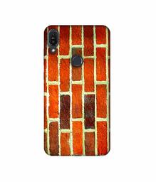 Amazon Brand - Solimo Designer Brick Texture 3D Printed Hard Back Case Mobile Cover for Asus Zenfone Max Pro M1 ZB601KL