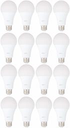 AmazonBasics 100 Watt Equivalent, Soft White, Dimmable, A21 LED Light Bulb | 16-Pack (Renewed)