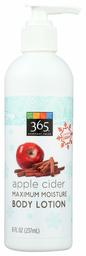 365 Everyday Value, Body Lotion, Apple Cider, Maximum Moisture, 8 fl oz