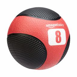 AmazonBasics Double Grip Type Medicine Ball, 8-lb