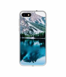 Amazon Brand - Solimo Designer Lake Mountain UV Printed Soft Back Case Mobile Cover for Micromax Canvas 1 2018