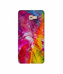 Amazon Brand - Solimo Designer Multicolour Texture 3D Printed Hard Back Case Mobile Cover for Samsung Galaxy C9 Pro