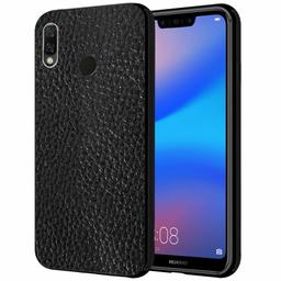 Amazon Brand - Solimo Designer Leather Texture Printed Hard Back Case Mobile Cover for Huawei Nova 3i (D225)