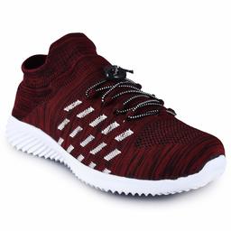 Solefit Men's Maroon Running Shoes-6 UK (39 EU) (SLFT-1146)