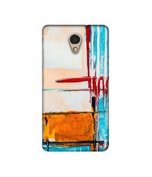 Amazon Brand - Solimo Designer Glass Paint 3D Printed Hard Back Case Mobile Cover for Lenovo P2