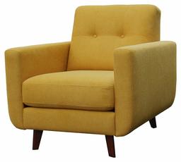 Amazon Brand – Rivet Sloane Mid-Century Modern Armchair with Tapered Legs, 32.7