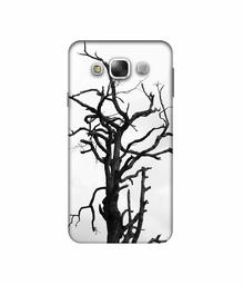 Amazon Brand - Solimo Designer Dark Tree 3D Printed Hard Back Case Mobile Cover for Samsung Galaxy E5