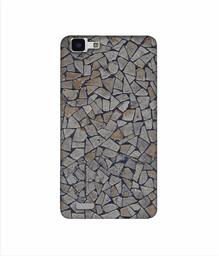 Amazon Brand - Solimo Designer Marble Pices 3D Printed Hard Back Case Mobile Cover for Vivo Y27L