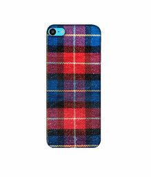 Amazon Brand - Solimo Designer Check Cloth 3D Printed Hard Back Case Mobile Cover for Apple iPod Touch 6th Generation