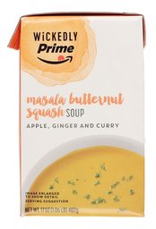 Wickedly Prime Masala Butternut Squash Soup, 17 Ounce