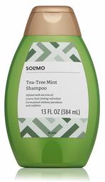 Amazon Brand - Solimo Tea Tree Mint Shampoo, 13 fl. Oz