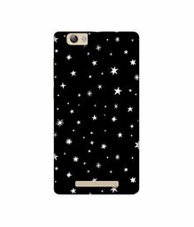 Amazon Brand - Solimo Designer Sperking Stars UV Printed Soft Back Case Mobile Cover for Lava A97