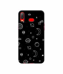 Amazon Brand - Solimo Designer Solar System 3D Printed Hard Back Case Mobile Cover for Samsung Galaxy A6s